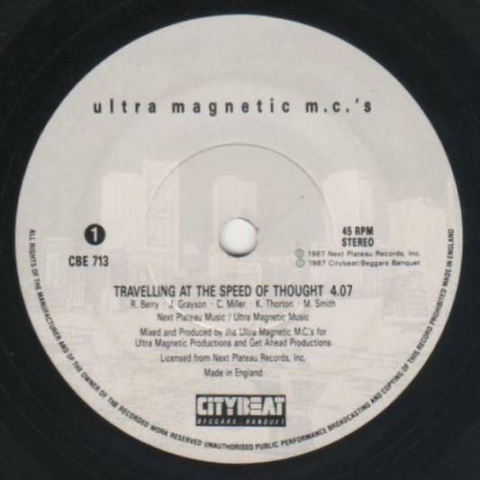 Ultramagnetic MC's - Travelling At The Speed Of Thought