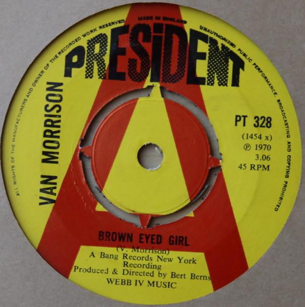 Van Morrison - Brown Eyed Girl / Goodbye Baby (Baby Goodbye) Promo