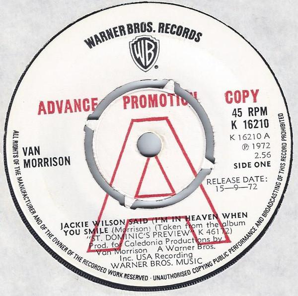 Van Morrison - Jackie Wilson Said (I'm In Heaven When You Smile)