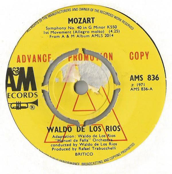 Waldo De Los Rios - Mozart Symphony No. 40 In G Minor K550