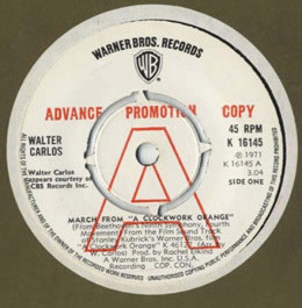 Walter Carlos - March From "A Clockwork Orange" / Theme From "A Clockwork Orange"