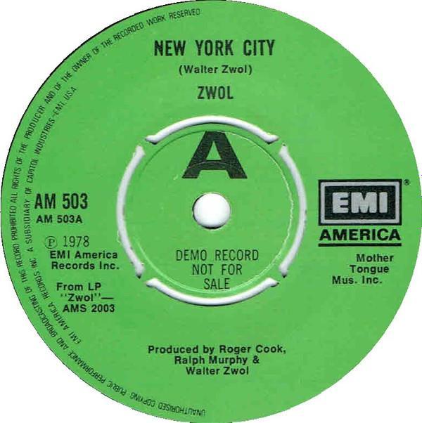Walter Zwol - New York City
