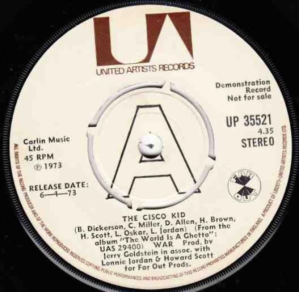 War - The Cisco Kid