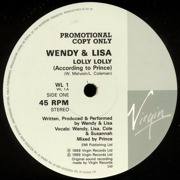 Wendy & Lisa - Lolly Lolly
