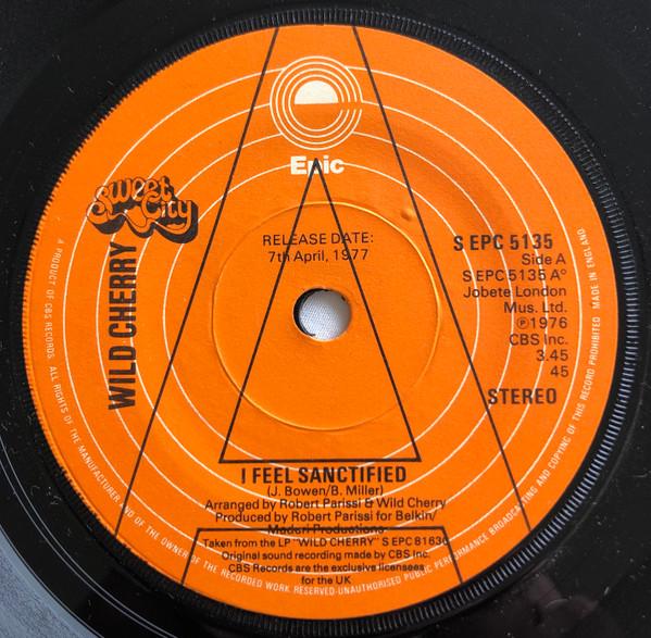 Wild Cherry - I Feel Sanctified