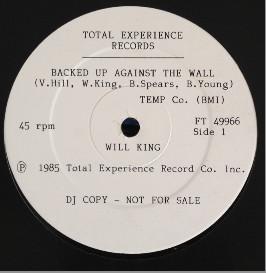 Will King - Backed Up Against The Wall