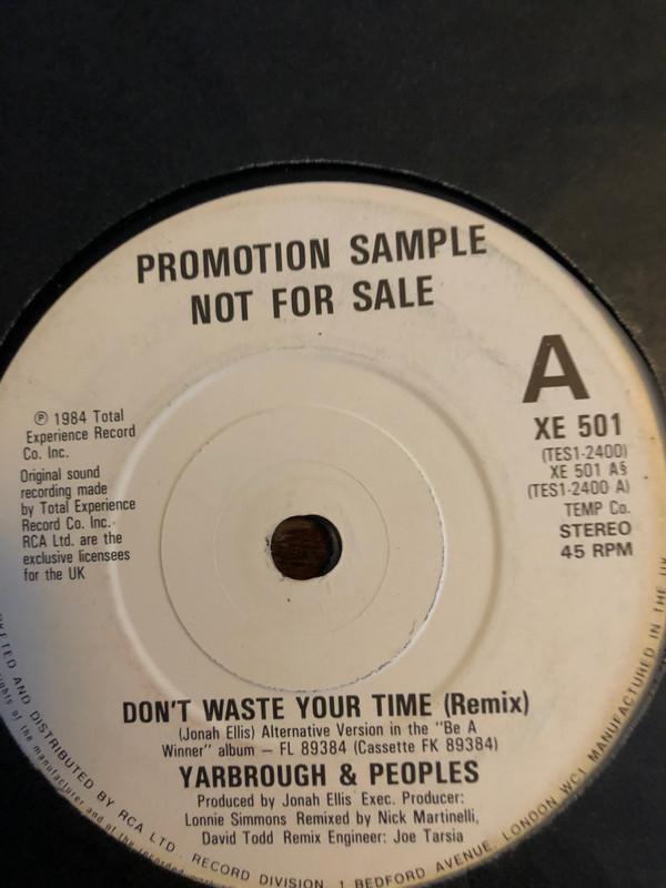 Yarbrough & Peoples - Don't Waste Your Time